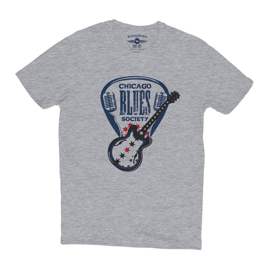 Chicago Blues Society Relaxed Fit Unisex T-Shirt