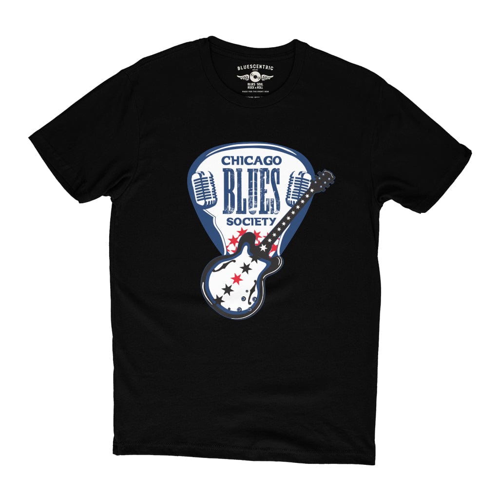 Chicago Blues Society Relaxed Fit Unisex T-Shirt