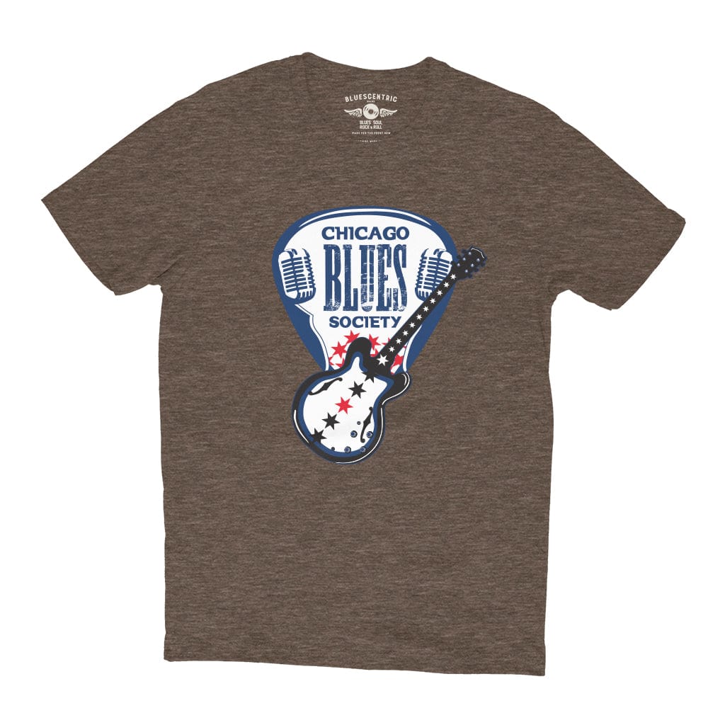 Chicago Blues Society Relaxed Fit Unisex T-Shirt