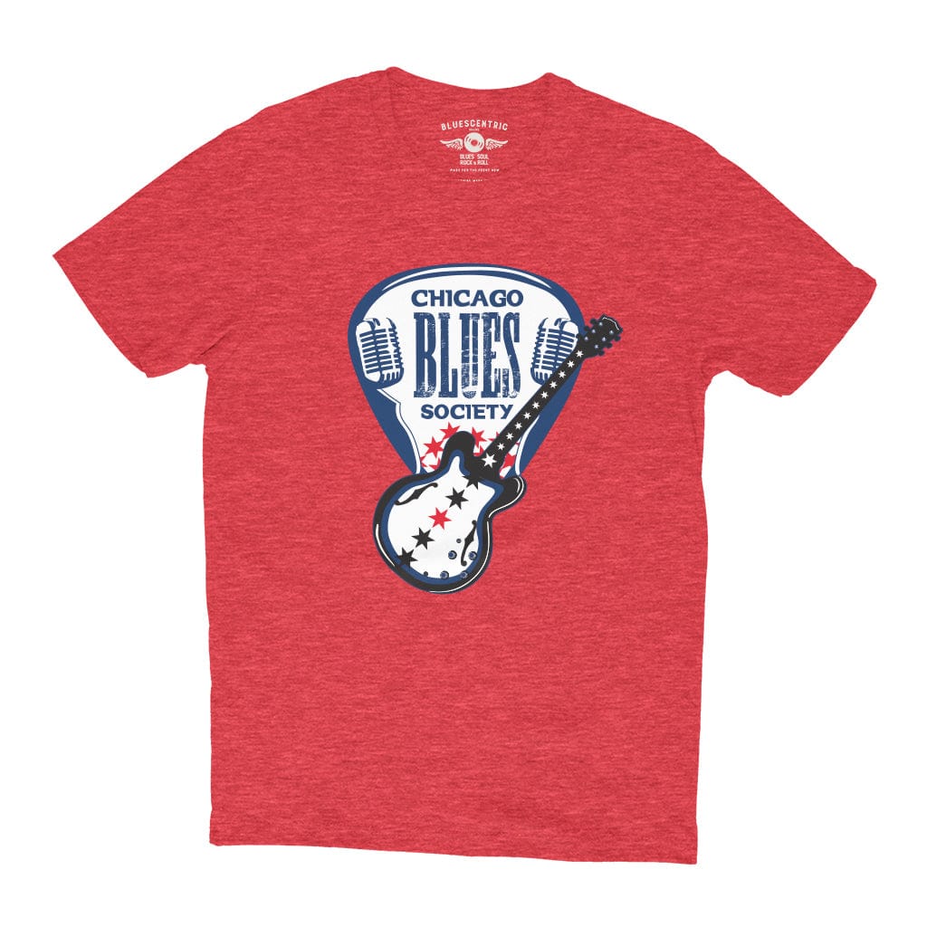 Chicago Blues Society Relaxed Fit Unisex T-Shirt