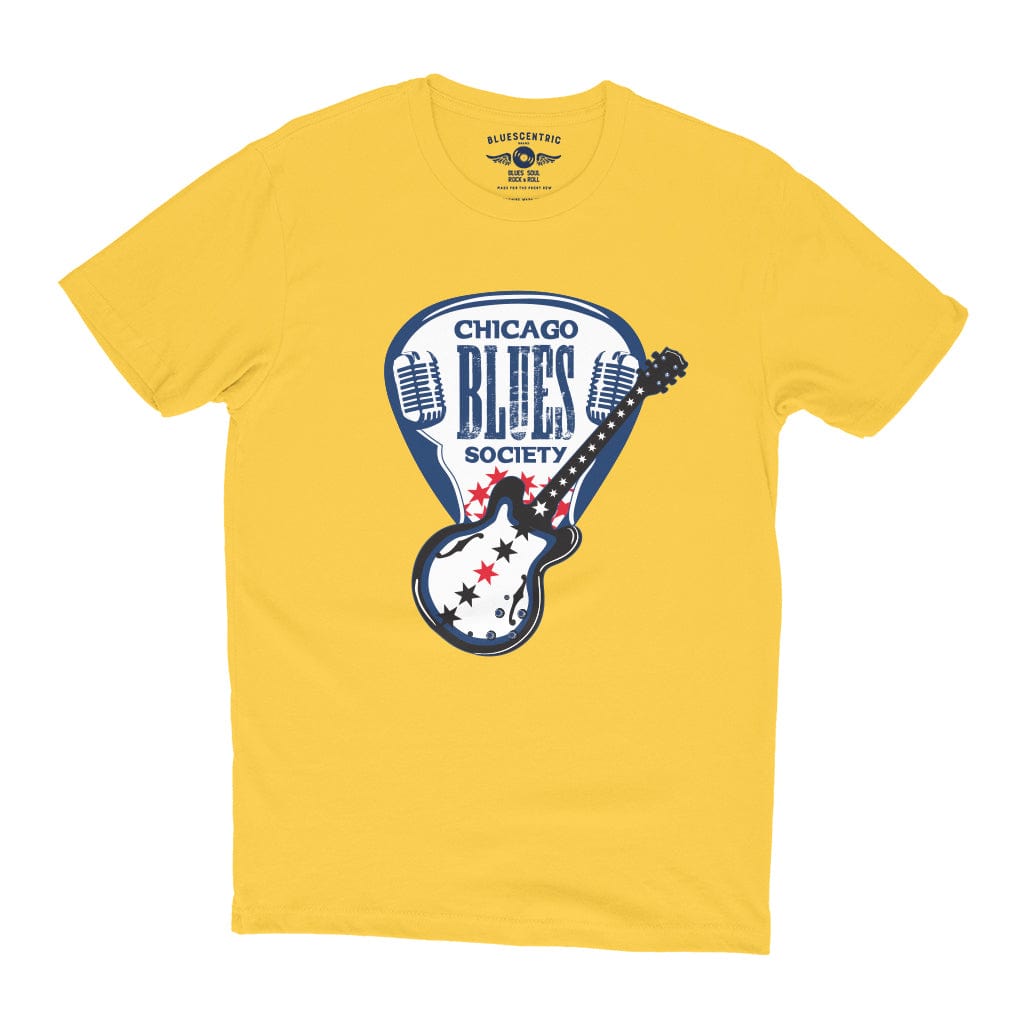 Chicago Blues Society Relaxed Fit Unisex T-Shirt