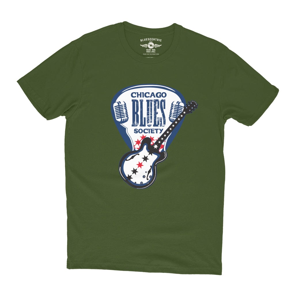 Chicago Blues Society Relaxed Fit Unisex T-Shirt